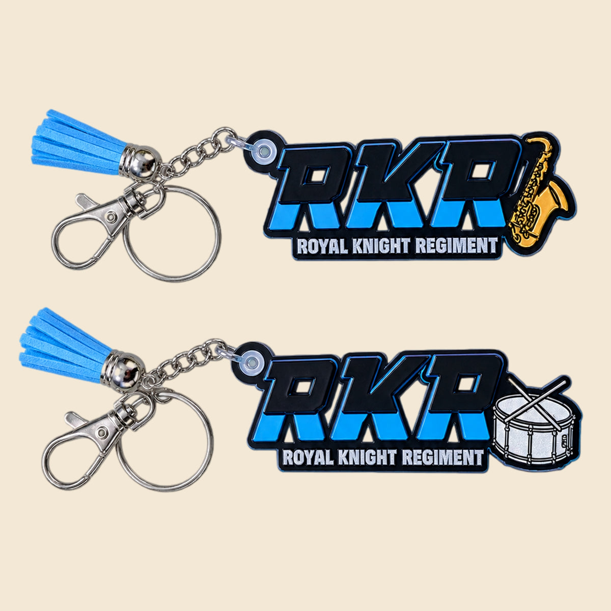 RKR Royal Knight Regiment – Personalized Keychain & Bag Tag
