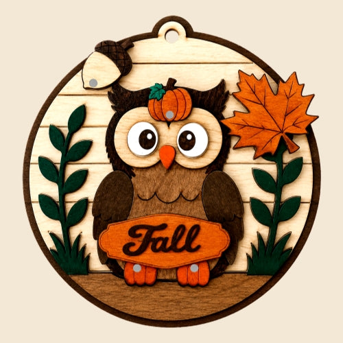 Fall Interchangeables – Unfinished Wood DIY Seasonal Set