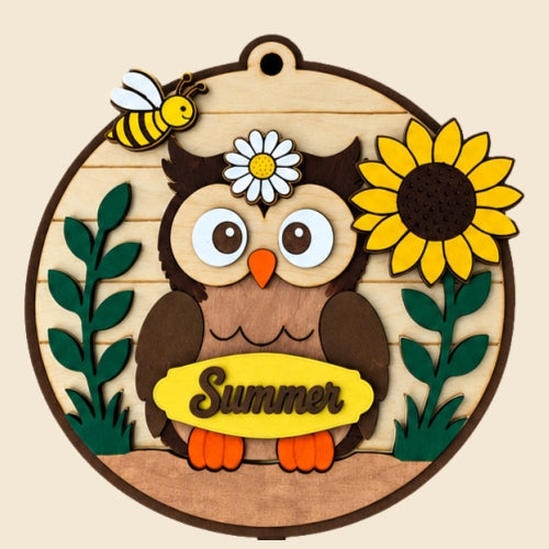 Summer Interchangeables – Unfinished Wood DIY Seasonal Set