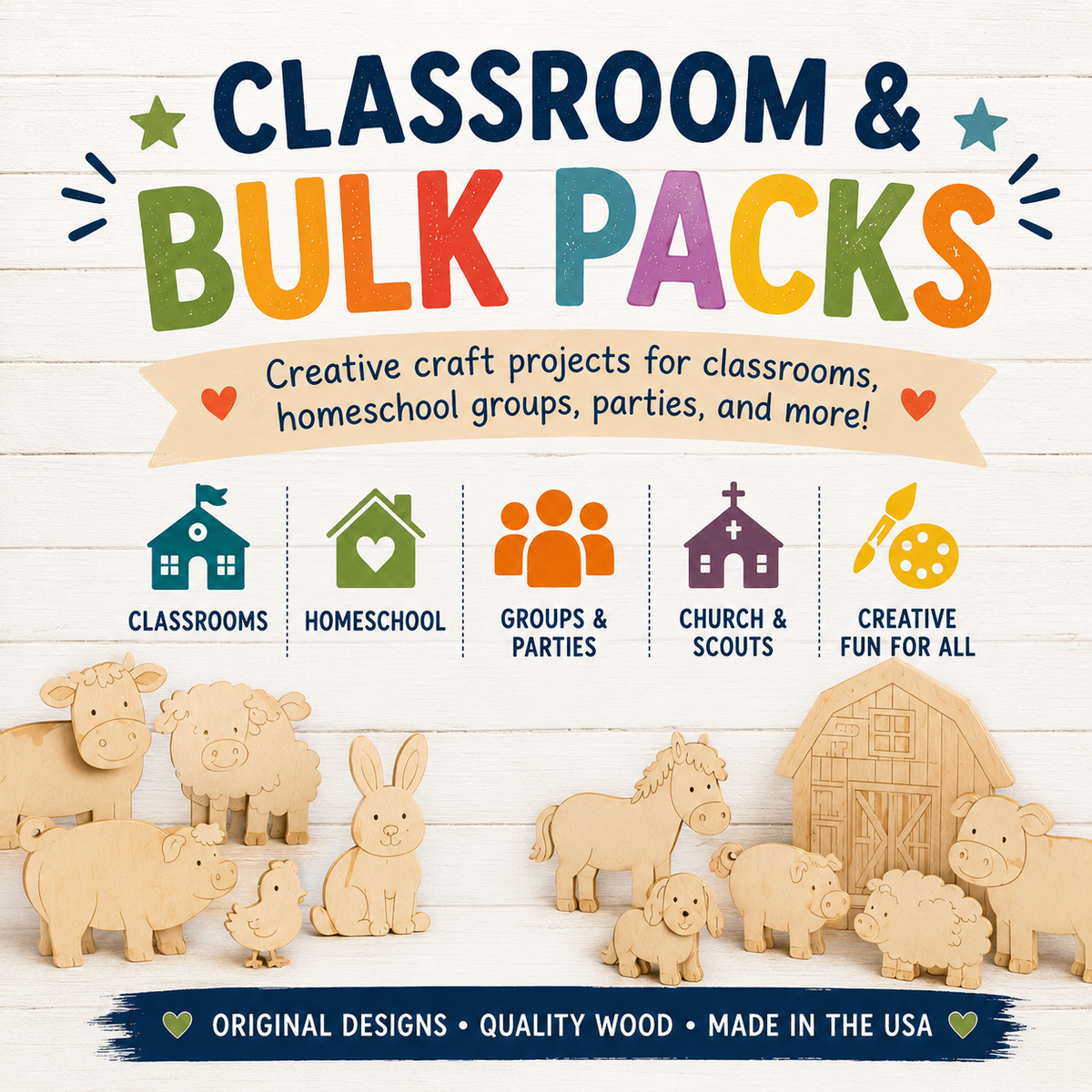 Classroom & Bulk Packs