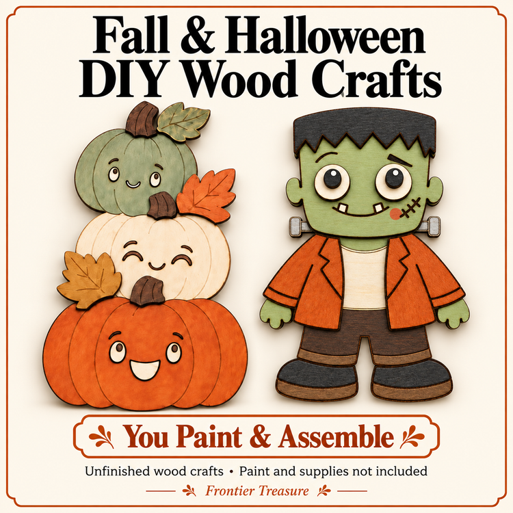 Fall & Halloween DIY Wood Crafts