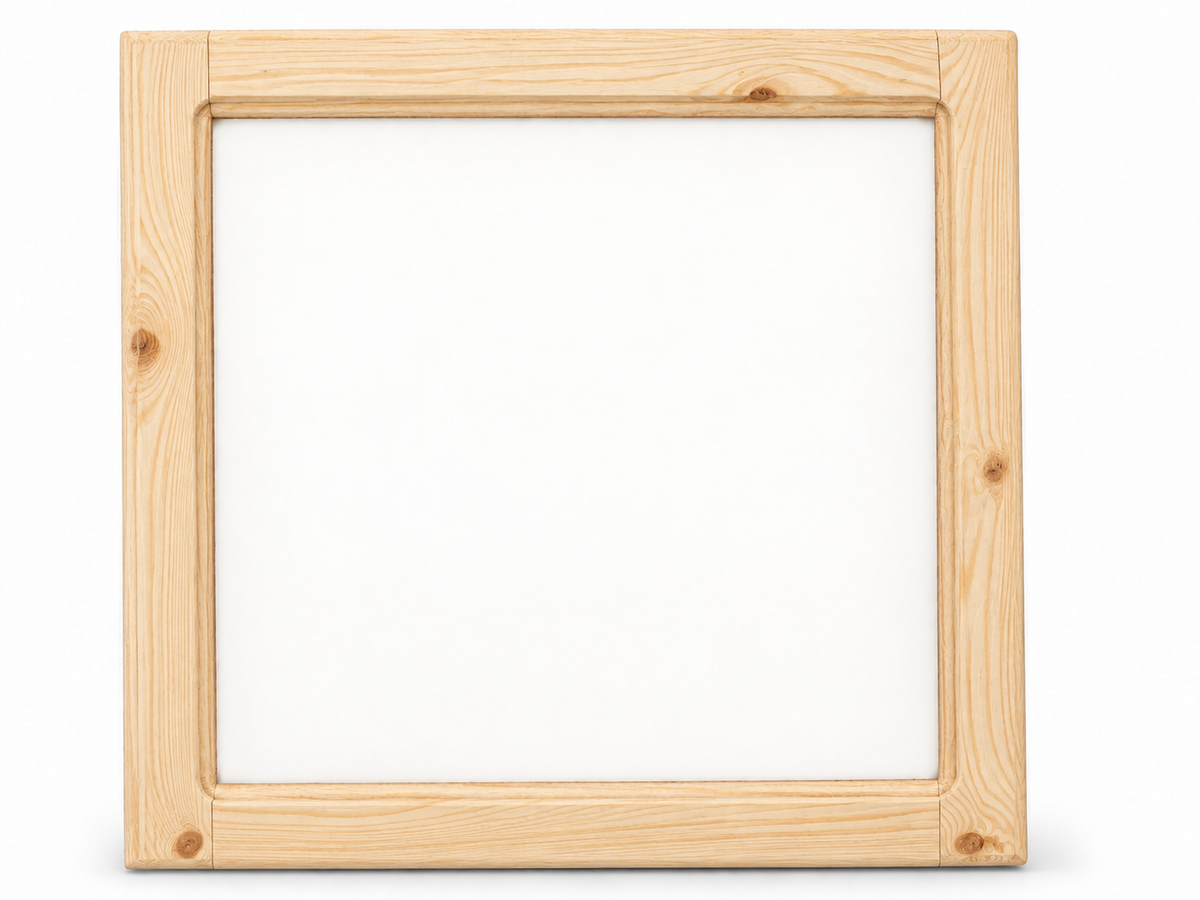 Unfinished Pine Picture Frame Blank – 1½″ Molding