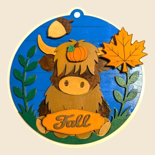 Fall Interchangeables – Unfinished Wood DIY Seasonal Set